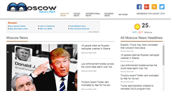 Desktop Screenshot of moscownews.net